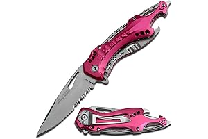 Tac-Force Pink Lady Belt Clip Assisted Open Knife