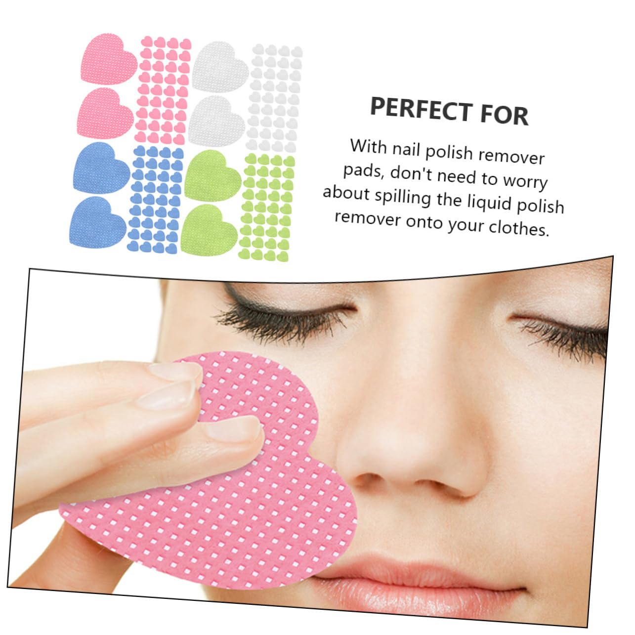 4 Set Cotone Per Togliere Le Unghie Polacco Pastiglie Salviette Struccanti Tampone Pulito Per Unghie Rimozione Delle Unghie Panno Soffiato A Fusione 800 Fogli*4