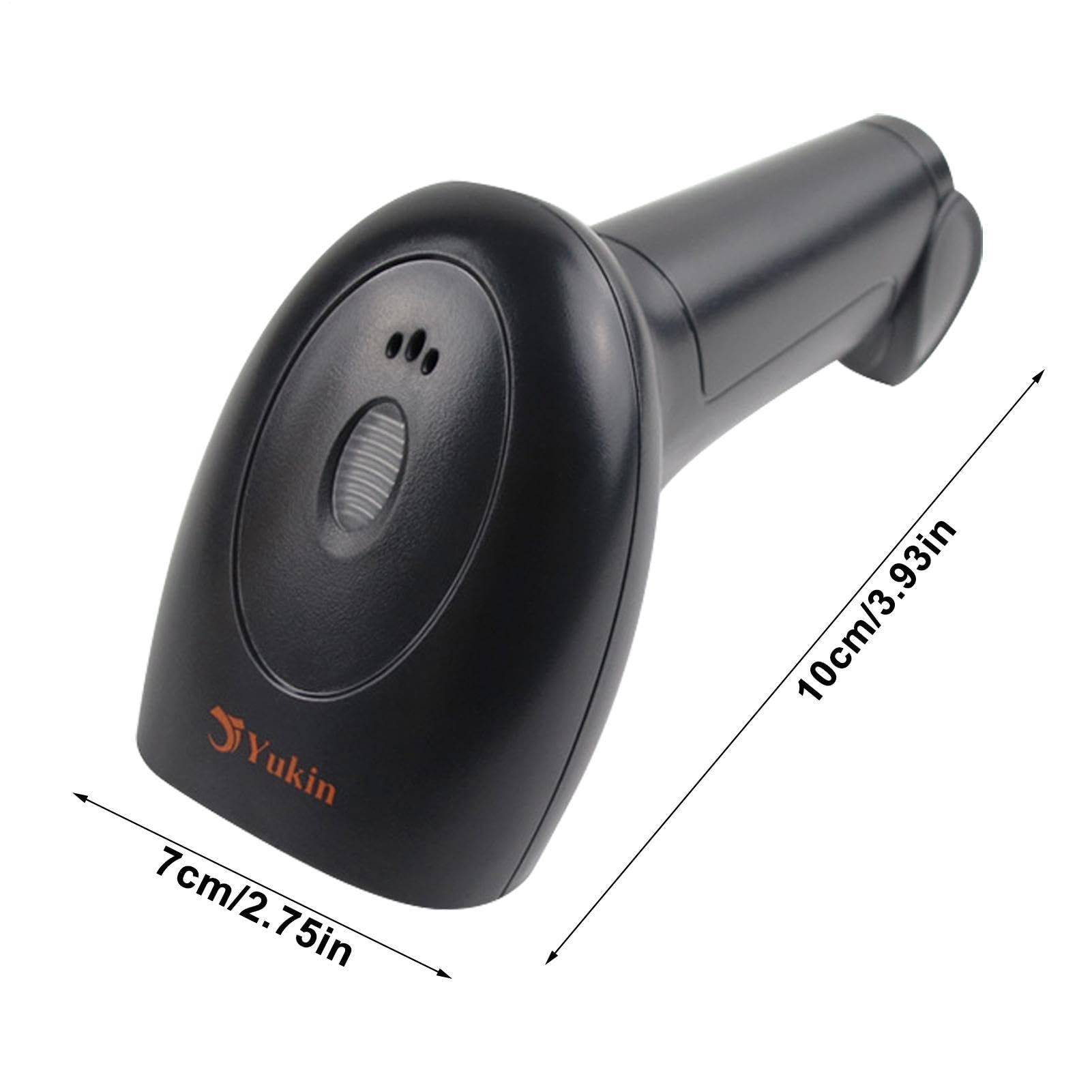 Scanner di codici a barre 2D | Codice QR cablato Lettore a barre wireless per Digital 1 Carica 3, Scanner Barcode Unità USB POS PC Supermarket Bookstore