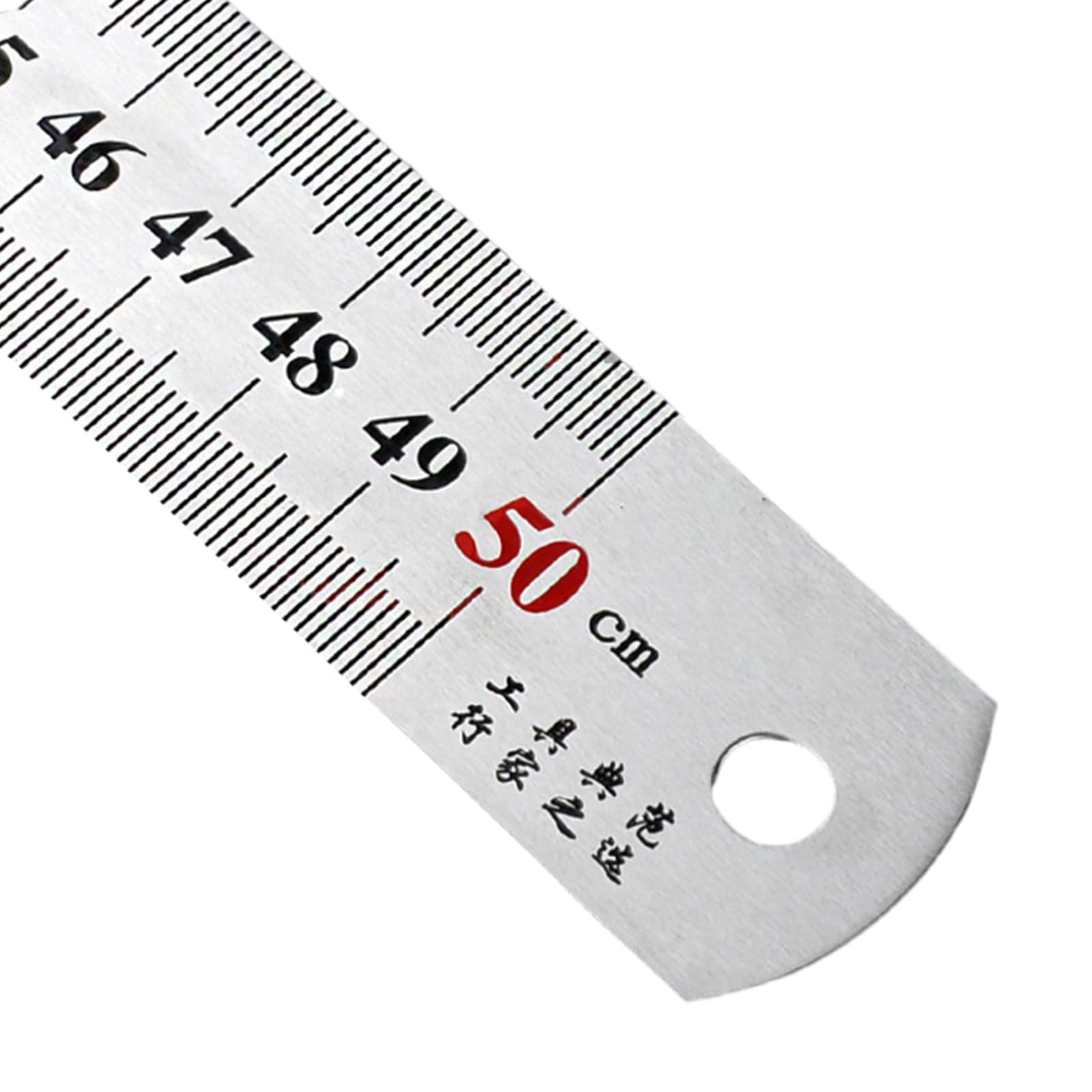 Yuehuiniao As The Pic Show Stainless Steel Rulers Metal Rulers Precisions Rule Double Side Metric Precisions Straight Measuring Tool