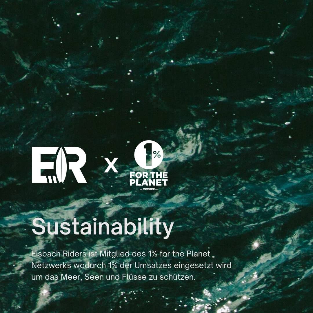 Sustainable Quick-Lock SUP Finne - Made in Germany aus recycelten Kunststoff - Center Finne passend für viele Longboards und Stand Up Paddle Boards (Größe 9.0")