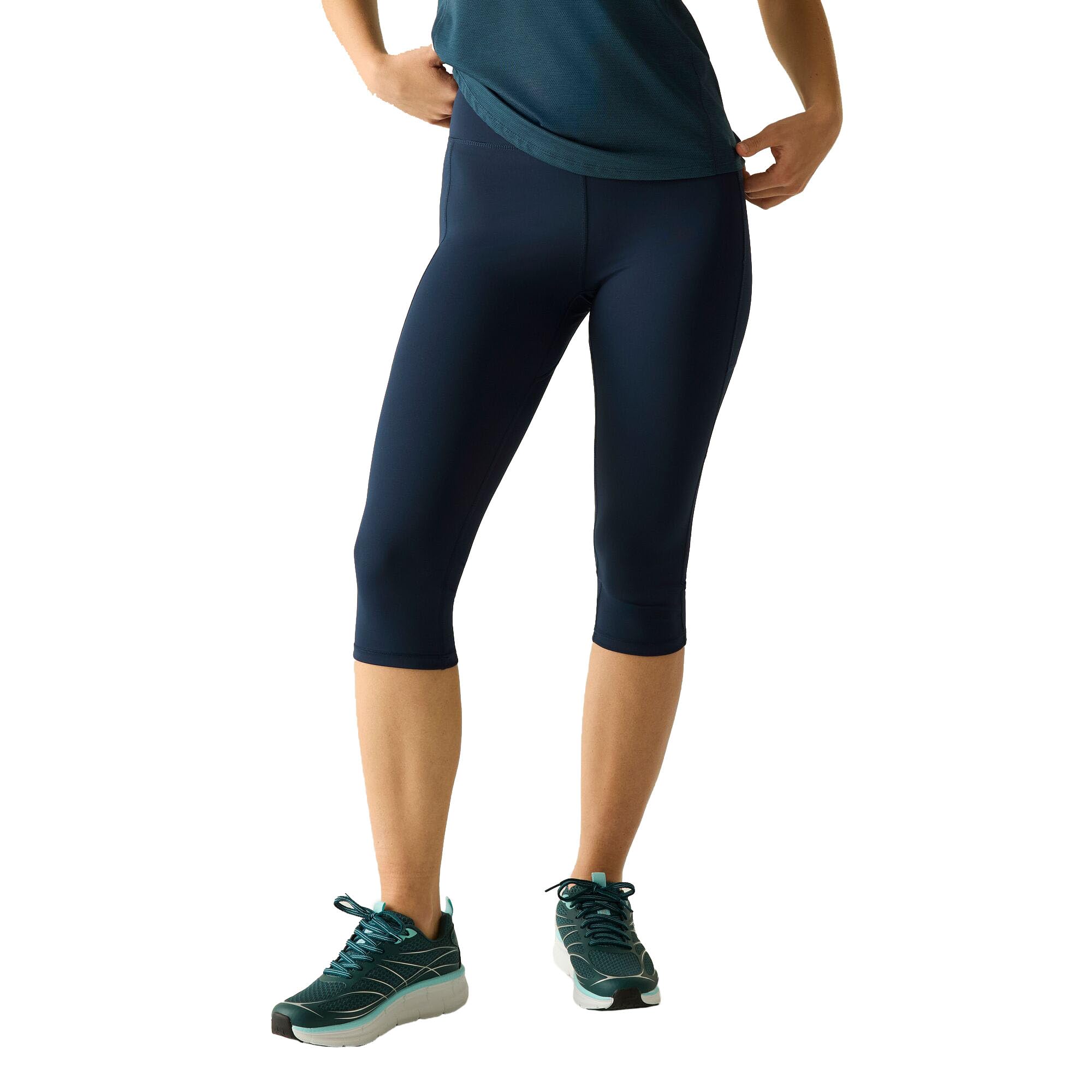 Dare 2B Influential Ii 3/4 Leggings Size: 12 Women's Blue