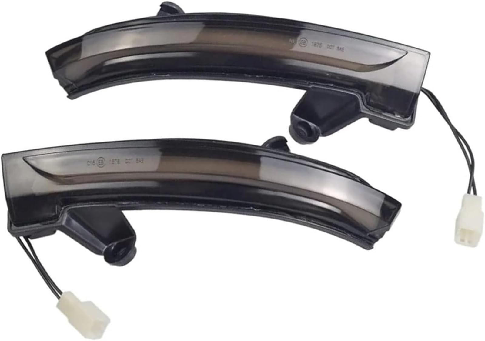 Repetidor indicador espejo retrovisor coche Luz indicadora de espejo lateral para Nissan Altima 2019 2020 2021 2022 (2 piezas)
