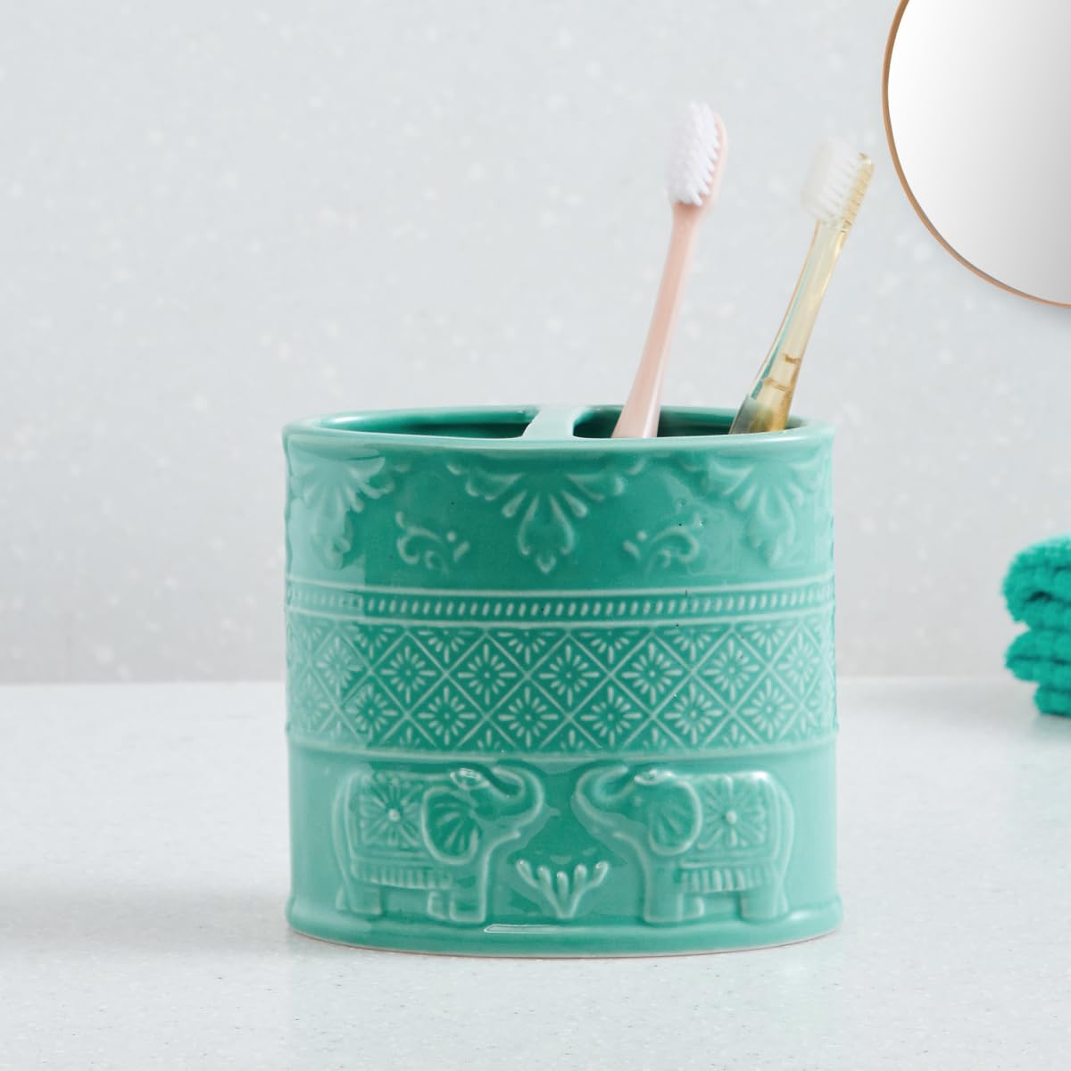 Home Centre Nova Hoovu Ceramic Tooth Brush Holder Amazon.in Home