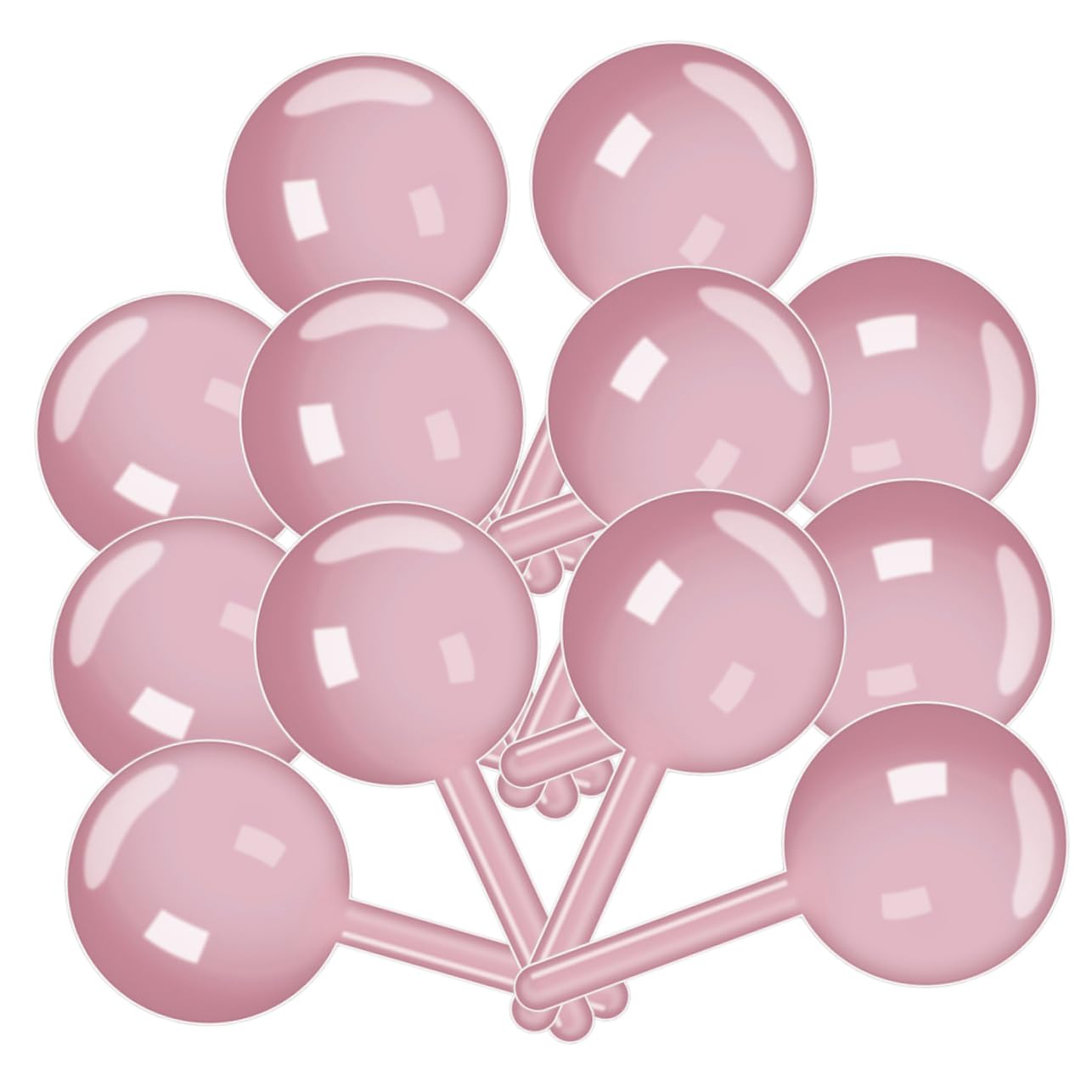 SOLUSTRE 12pcs Lollipop-shaped Decorative Storage Boxes for Boys and Girls Safe Candy Wrapping Holder Cute Craft Container for Toys Party Supplies and Home