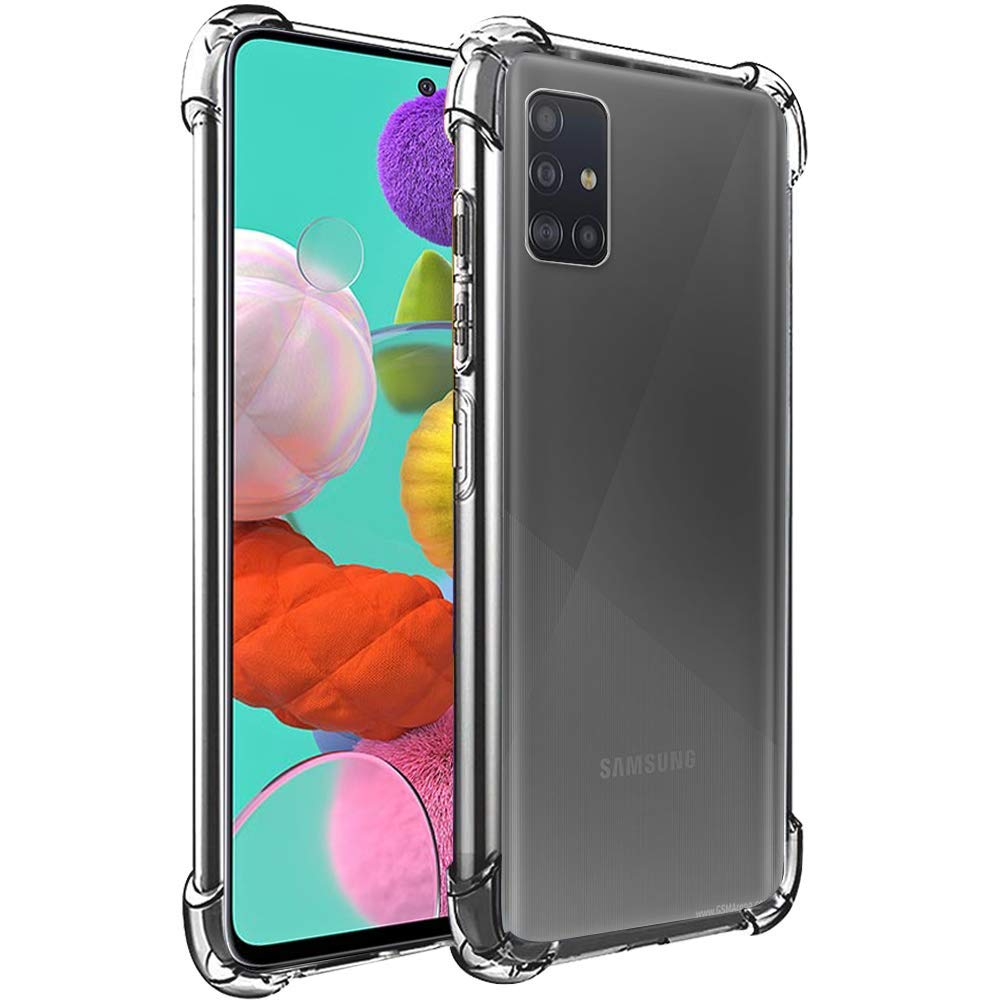 Amazon Brand - Solimo Bumper for Samsung Galaxy A51 (Silicone_Transparent) (B08T6BML59) Amazon Price History, Amazon Price Tracker