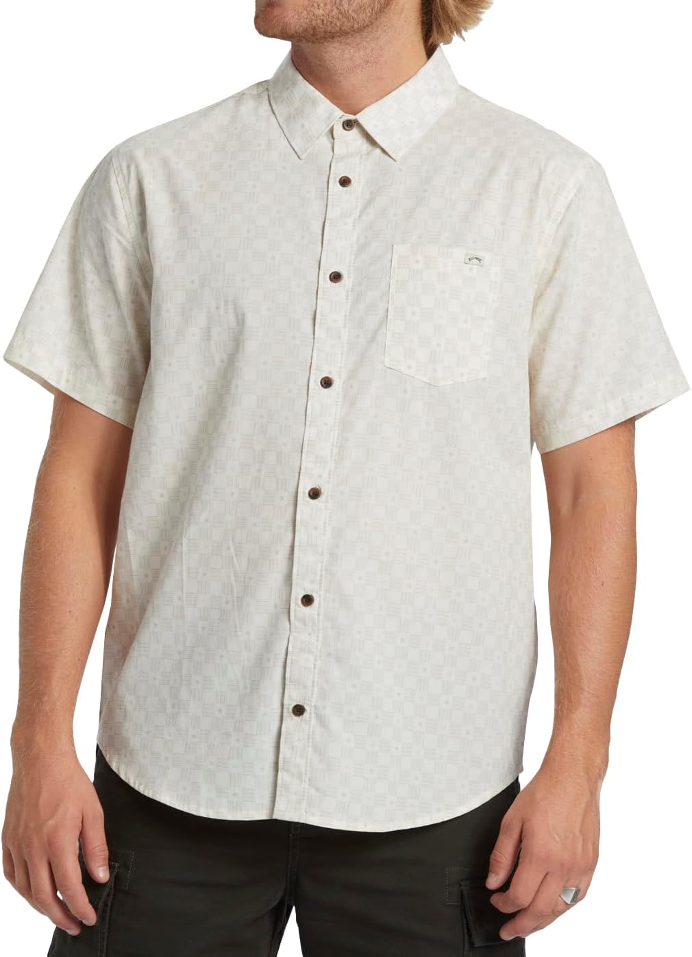 Billabong Men's Standard Sundays Mini Short Sleeve Woven