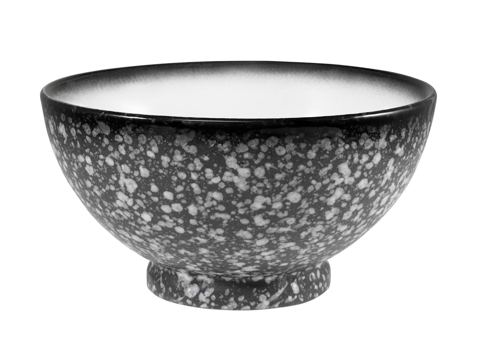 Maxwell & Williams Caviar Granite Noodle Bowl 17x9cm Set of 4 Porcelain