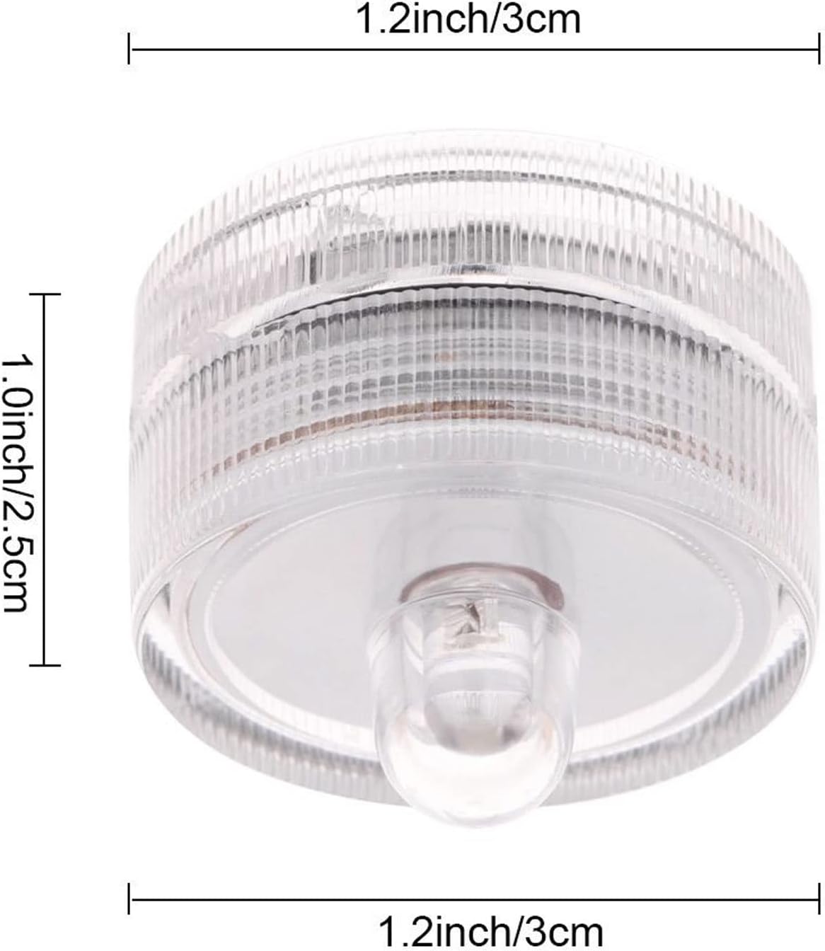 Aquarium Lights Fish Tank Decor Candle Shape LED Lamp Fish Tank Lamp Mini Lighting Waterproof Aquarium Light(Blue)