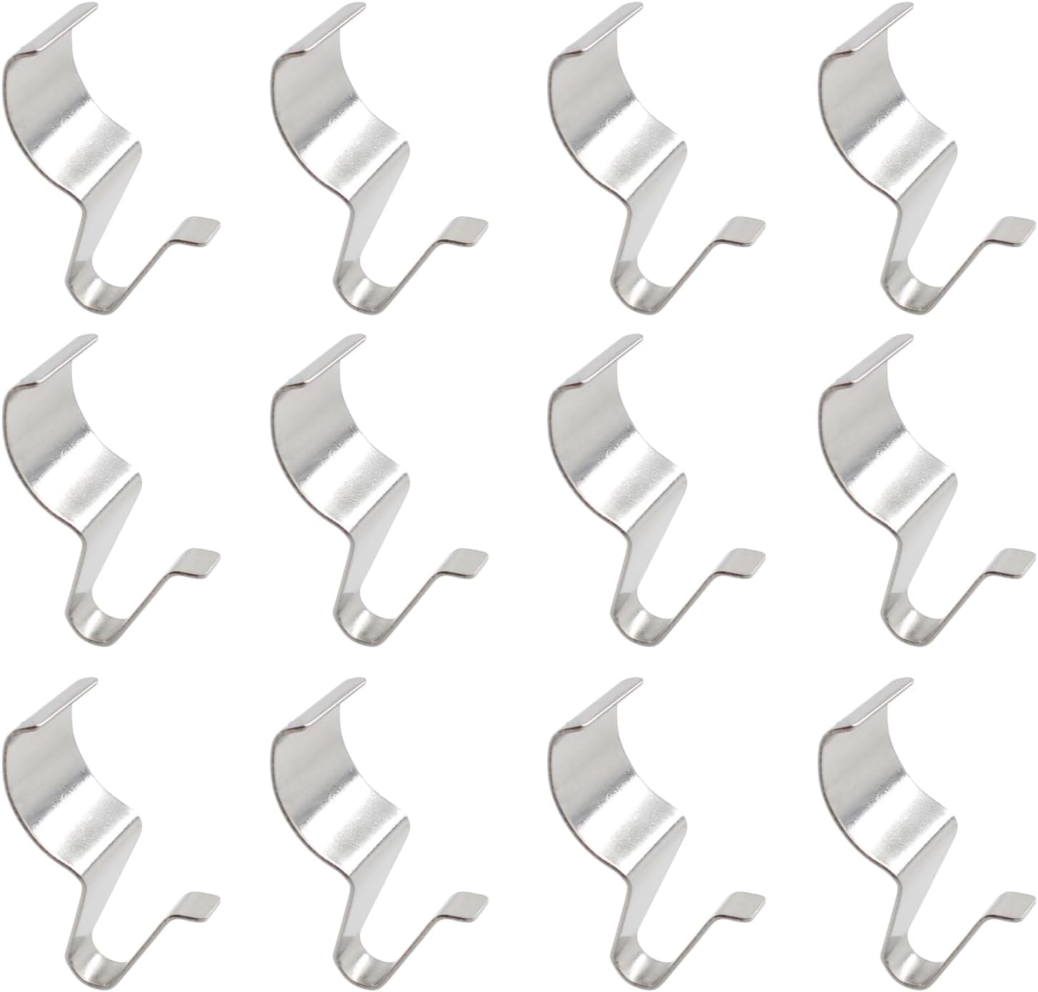 Vinyl Siding Hooks 6Pcs, Stainless Steel Low Profile No Hole image 4