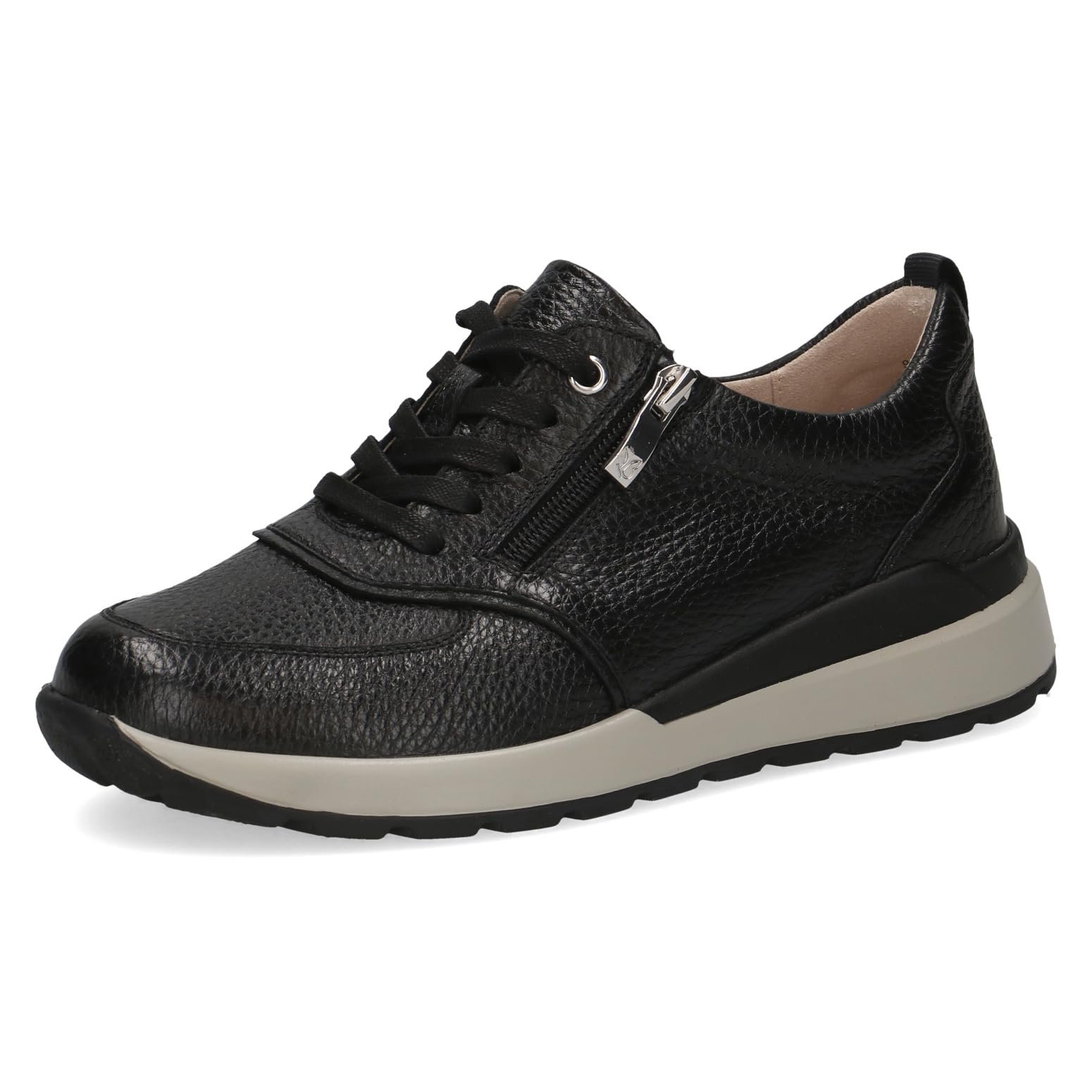 CAPRICE Women Damen 9-23765-46 Sneaker, Black Deer, 7 UK