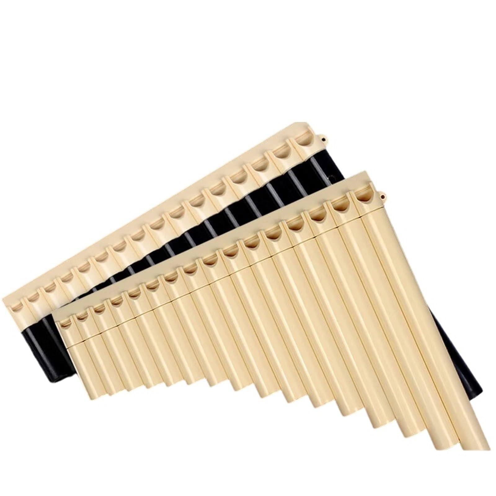 Flet Pana Piszczałki Pana Łatwy Do Nauki Instrument Dla Początkujących 16 Piszczałek C-dur Profesjonalne Wykonanie(16 tubes brown)
