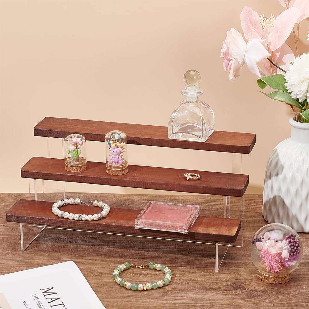 アクリル broccoli様専用 アクリル製3段ディスプレイラック ケース 3段