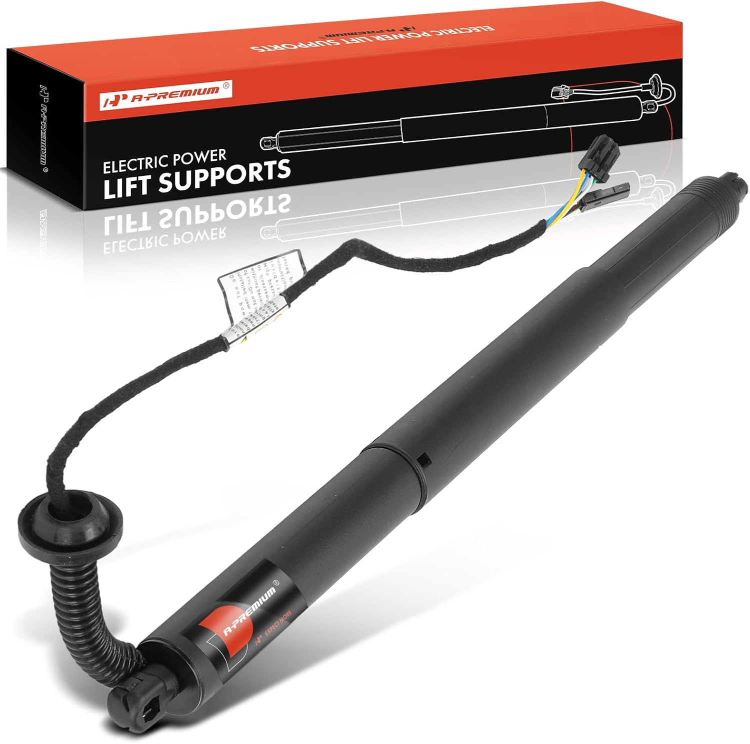 A-Premium Rear Left Tailgate Power Lift Support Shock Strut Compatible with Buick Envision 2016-2020 Sport Utility