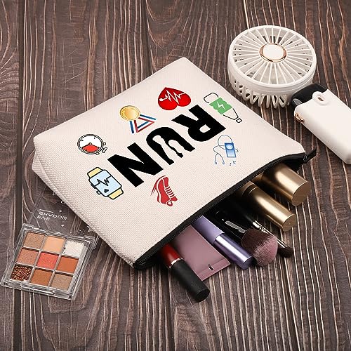 PLITI Running Makeup Bag Funny Running Lover Gift Marathon Runner Gifts Cross Country Running Gift for Runner Friend (Run Design bagU) - Image 3