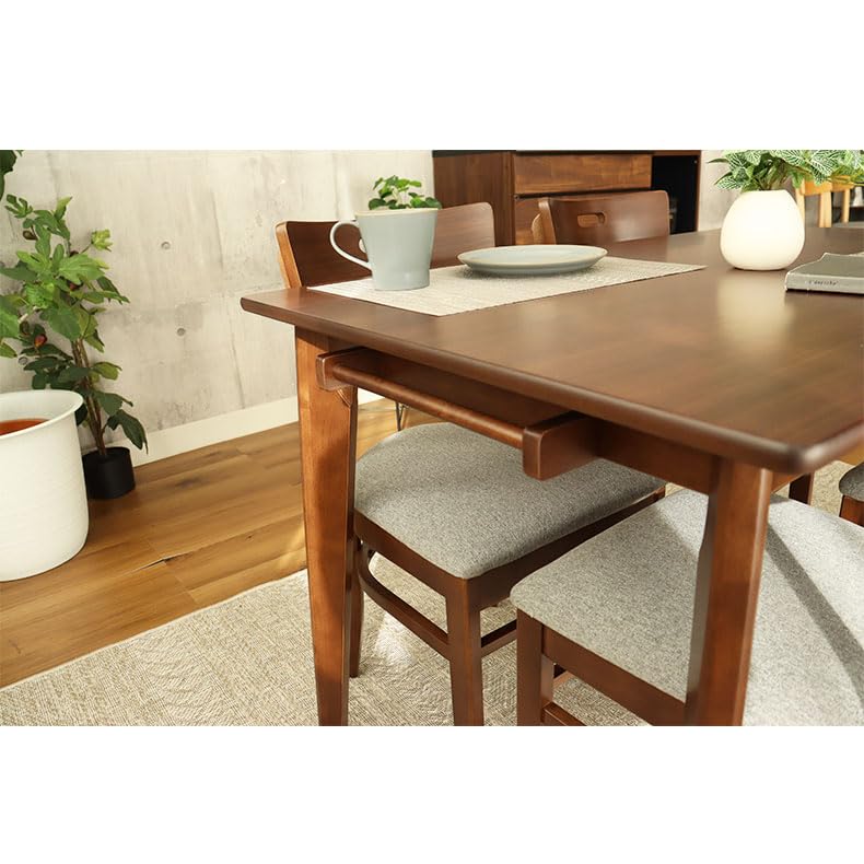 Amazon｜天然木 ダイニングテーブル 幅65cm 2人用 北欧 コンパクト
