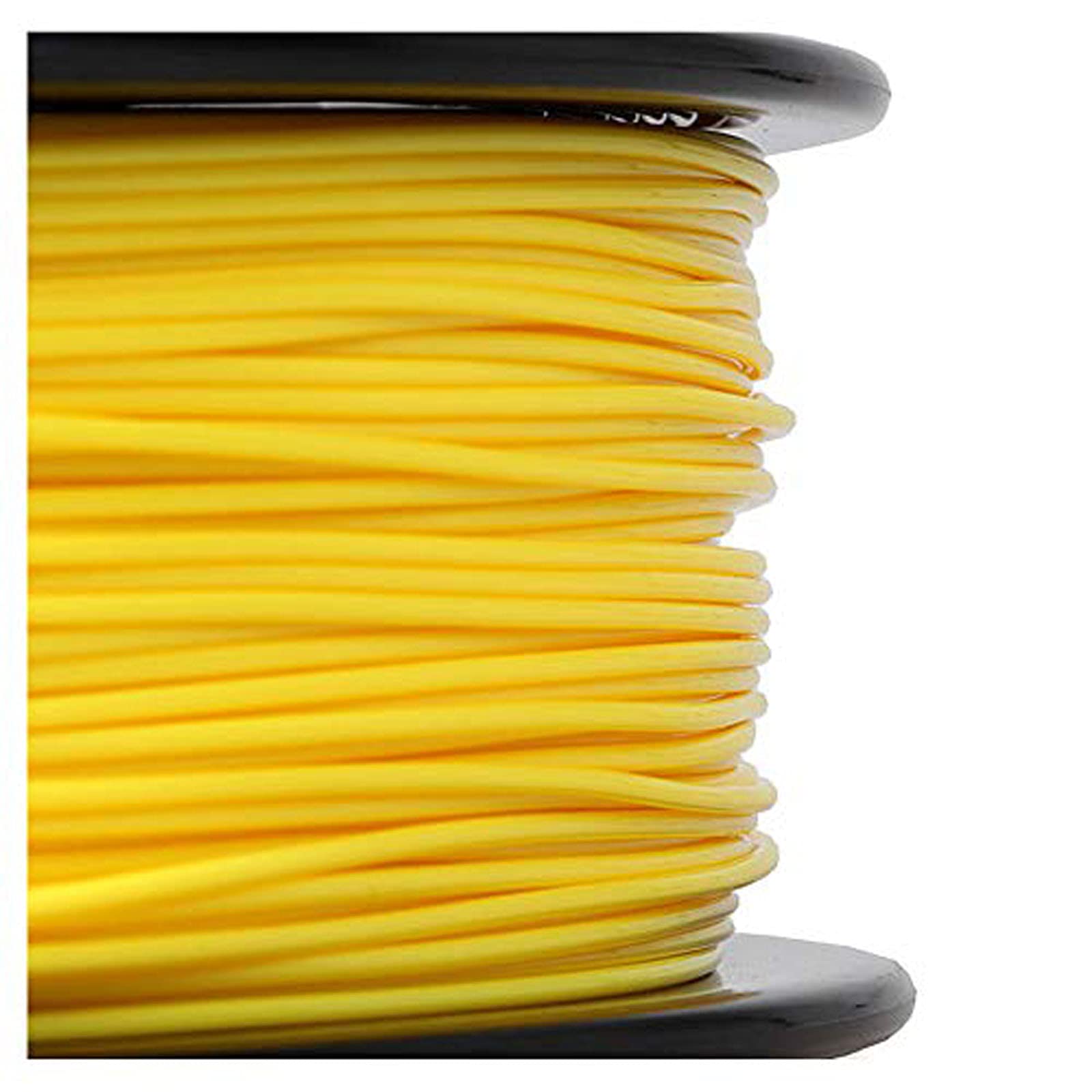 Filament D'imprimante 3D 1.75Mm, Filament Haute Capacité De PLA 5 Kg, Consommables D'imprimante 3D, Utilisé Pour Imprimer De Grandes Impressions,Jaune