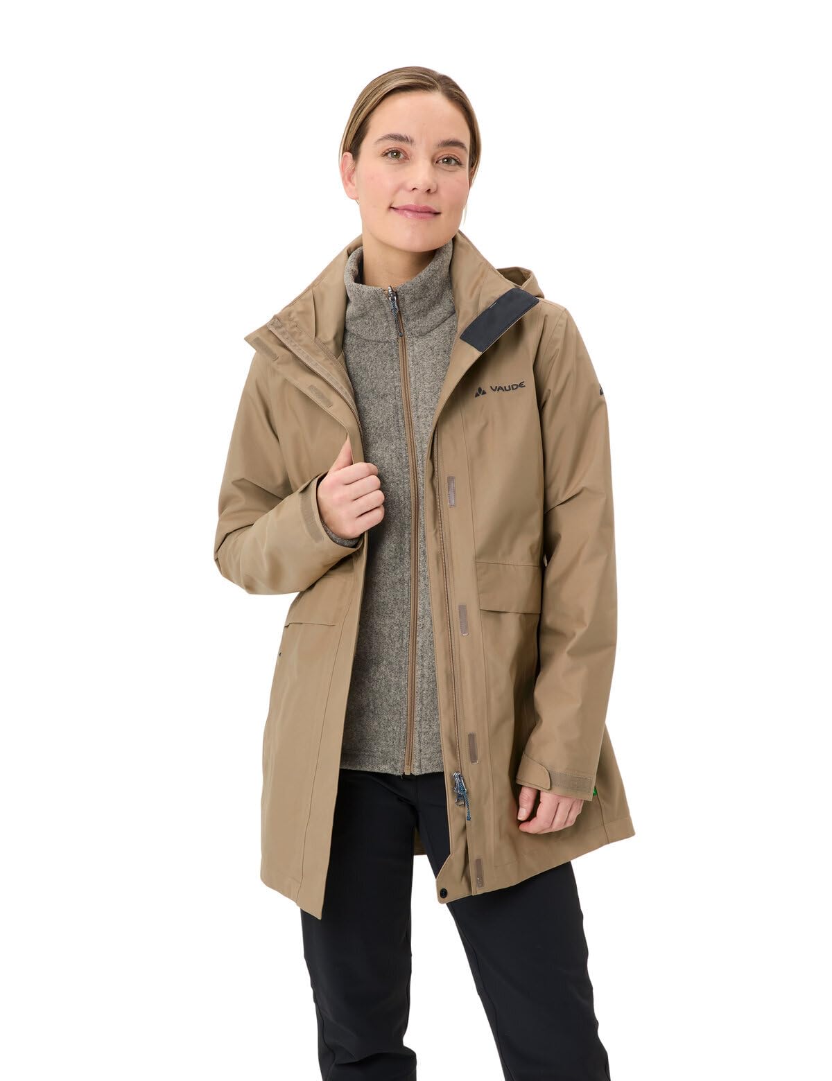 VAUDE Damska parka Idris 3 w 1