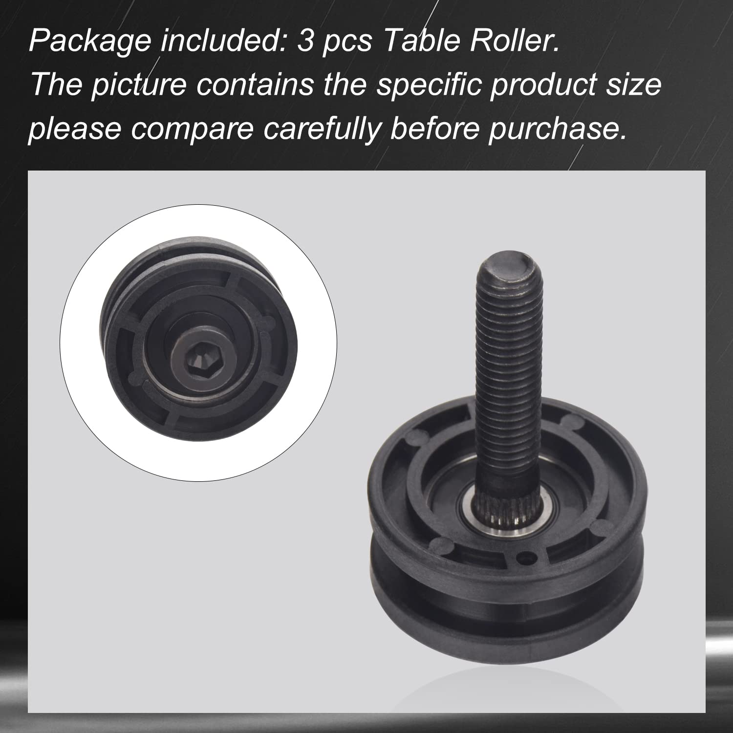 Rollen-Montageset Für 18 Cm Fliesensägen – Ersatzteil Für Ryobi & Ridgid Säge (kompatibel Mit R4030, R4031, DT180EVO Uvm.)