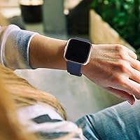 Vista 7 de Paquete de 6 correas deportivas compatibles con Fitbit Versa 2 / Fitbit Versa / Versa Lite / Versa SE, correas de repuesto clásicas de silicona