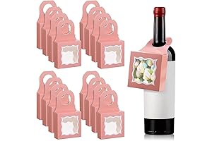 ISKYBOB Wine Bottle Boxes, Unleash the Treat-giving Charm