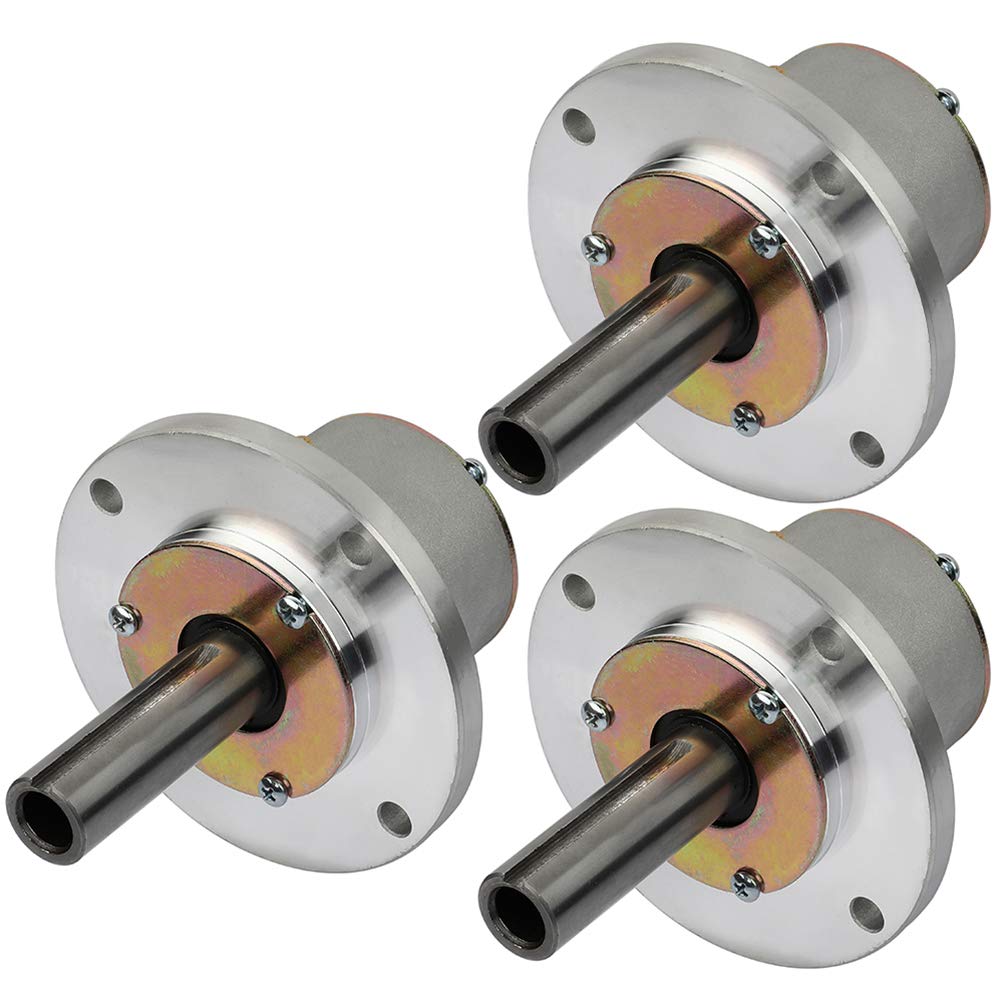 AUTOMUTO Kit de husillos de cortacésped para Bunton 1985145 PAL0806A PL4606A PL6140A; para AM106236 AM122797 M125643 PT8633; 050164; para Stens 285-217, juego de 3 husillos les
