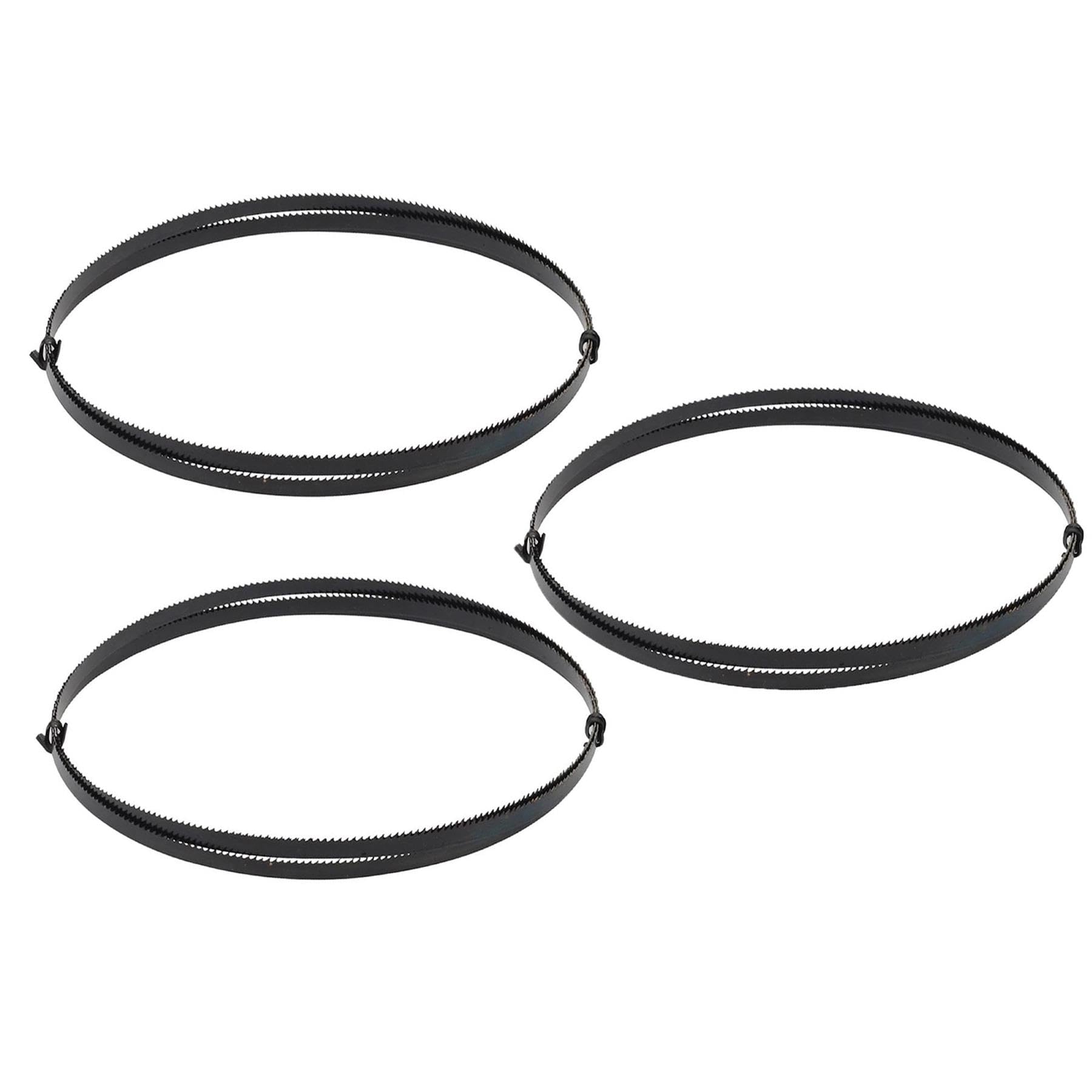 Dapetz Silver ® 3 X Bandsaw Blades 1425Mm (56 Inches) 6.35Mm Width 6Tpi, 10Tpi And 14Tpi Skip/Regular Blade 1/4" For Cutting Metal Wood Plastics Pvc Foam Carbon Steel