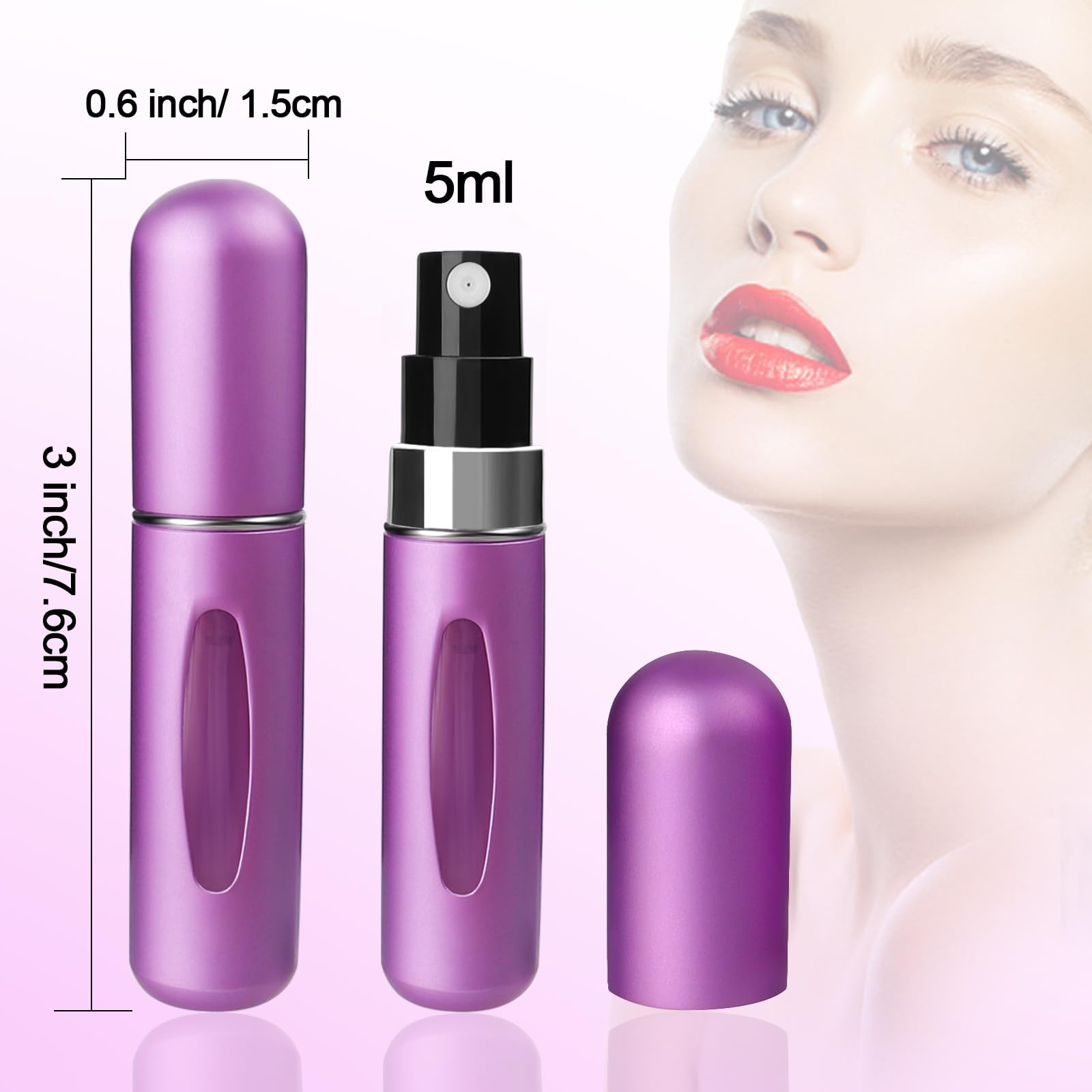 Flacons De Pulvérisation De Parfum Rechargeables Vides | First Beauty