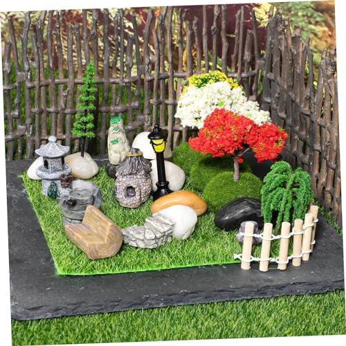 Jardin féérique miniature ifundom : lot d'accessoires décoratifs en résine pour terrariums - 8