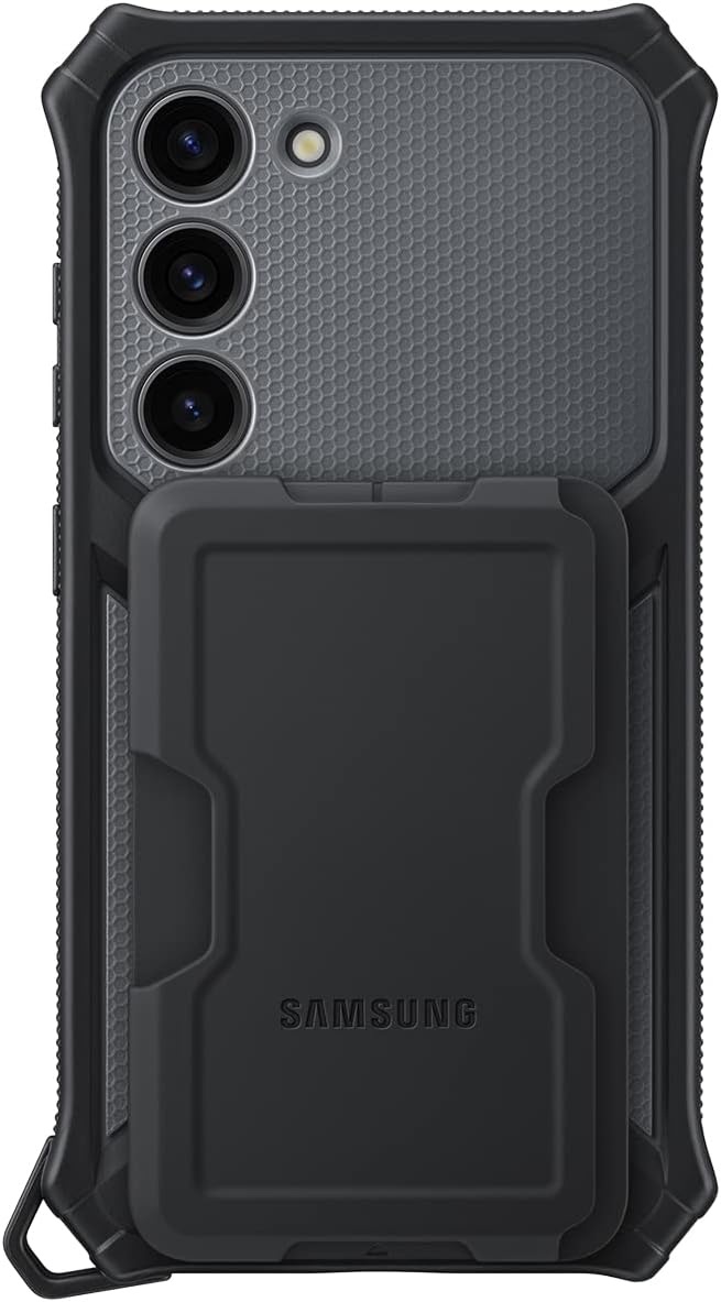Galaxy S23 Ultra Rugged Gadget Case, Black, Genuine Samsung Genuine Product
