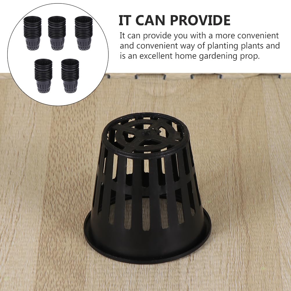 Cabilock 50 Vasi A Rete Per Idroponica Da 5 Cm – Cestelli In Plastica Per Talee, Cactus, Piante Grasse, Erbe E Verdure