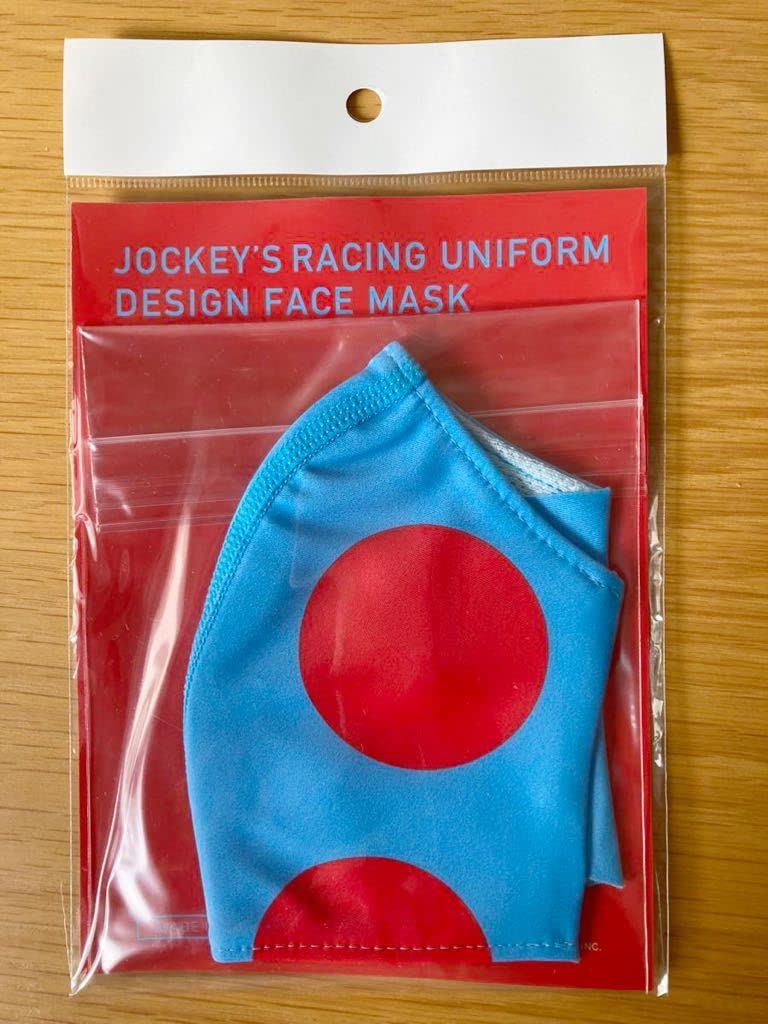 シルクレーシング　ファッションフェイスマスク　アーモンドアイ イクイノックス Amazon.co.jp: シルクレーシング勝負服デザイン マスクアーモンドアイ