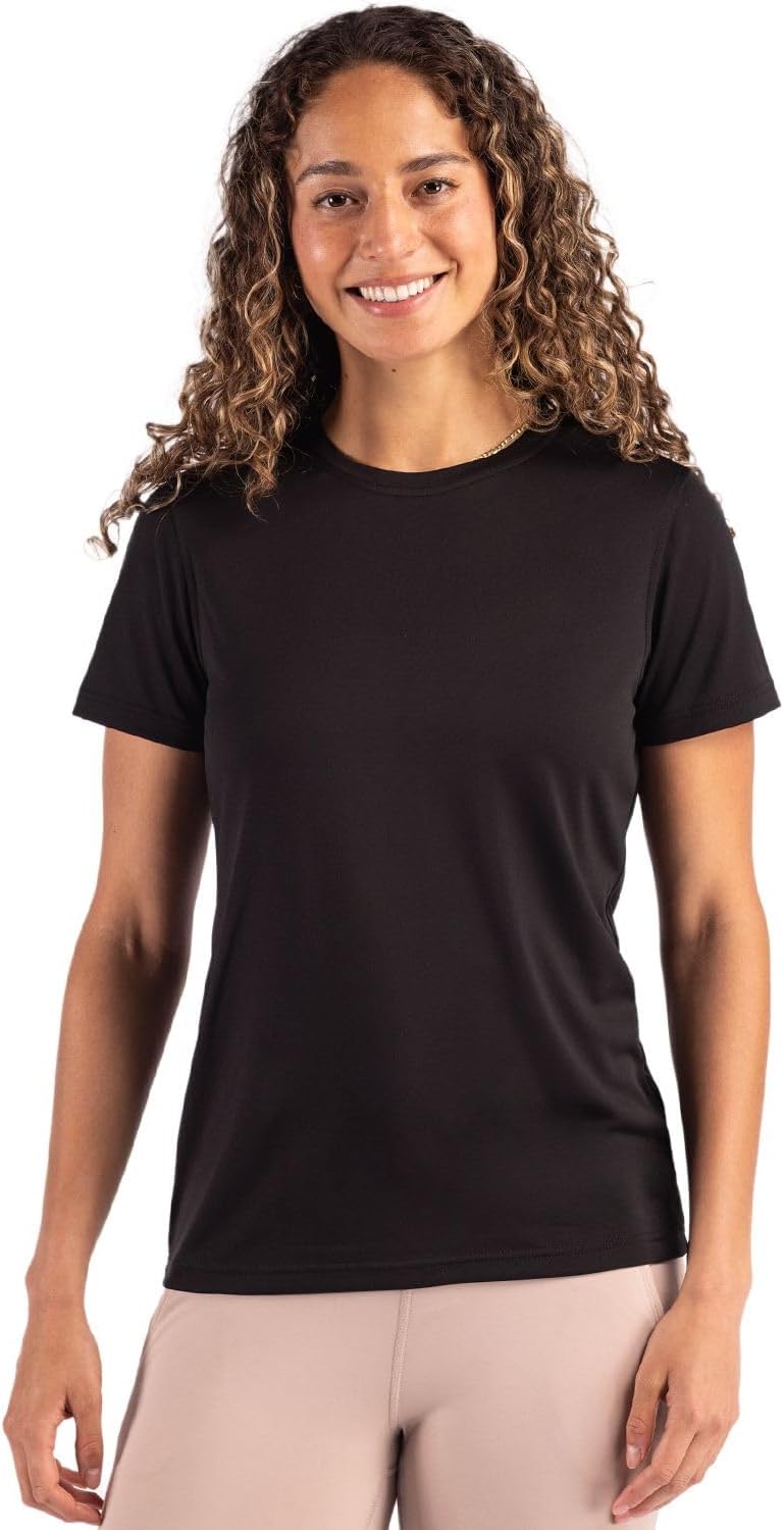Clique Charge Active Womens Short Sleeve Tee