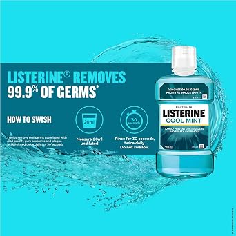listerine cool mint mouthwash 500 ml