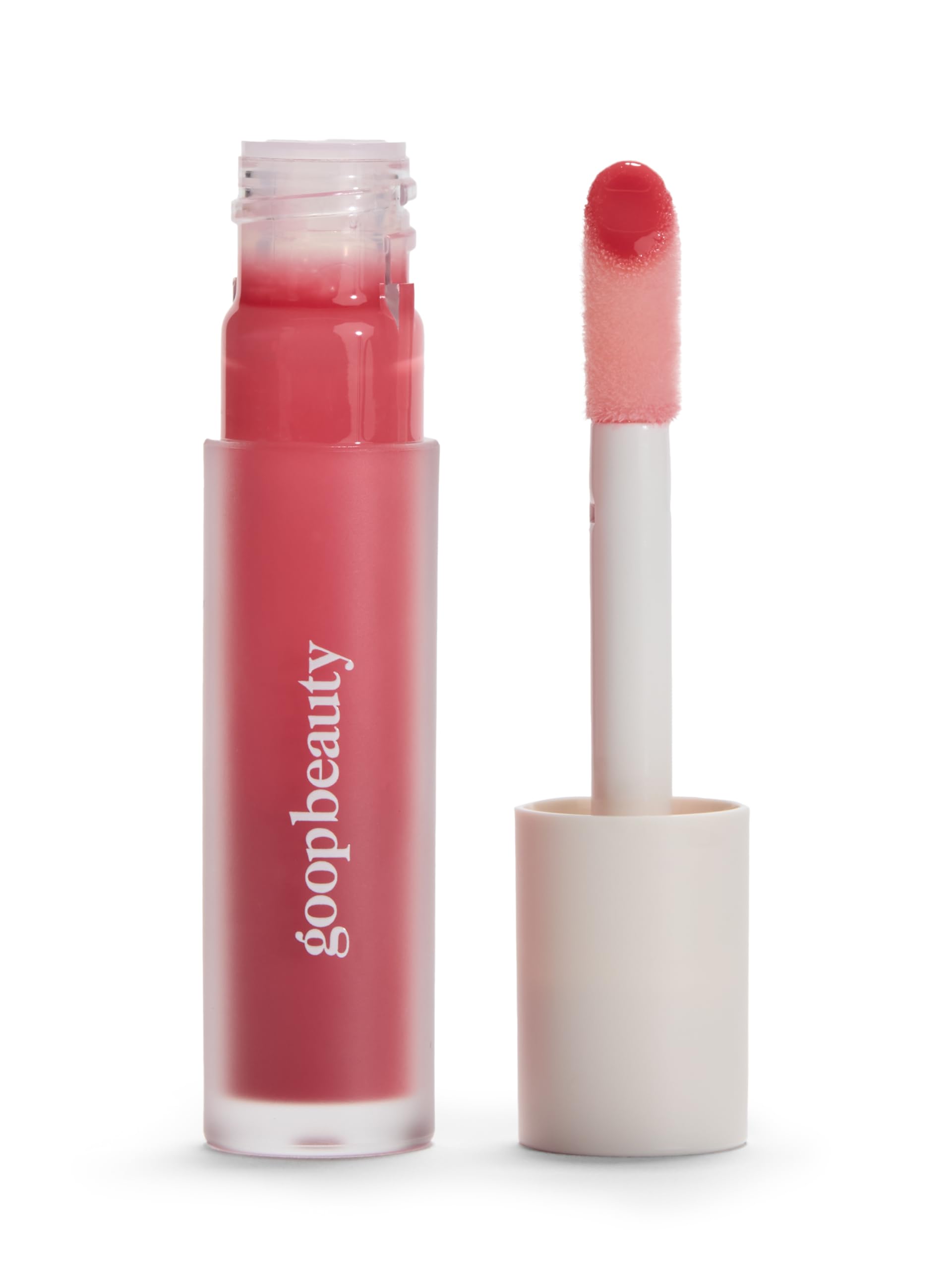 goop Beauty Hydra-Barrier Gel Gloss | Hydrating Lip Gloss to Moisturize & Plump Lips | Hyaluronic Acid & Vitamin E | Blossom - Sheer Petal Pink | 0.13 oz Blossom 0.13 Ounce (Pack of 1)