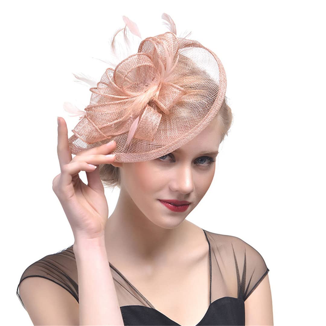 Fascinators voor vrouwen Tea Party Hat Hoofdband Derby Bruiloft Kerk Bruids Cocktail Veren Haarclip kopen vanaf een prijs van 5.43