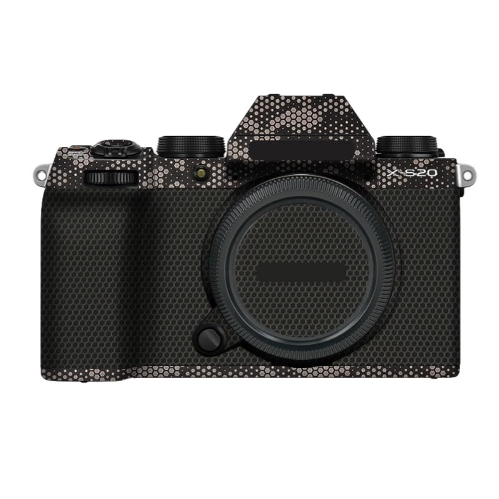 Protection Fujifilm X-S20 Mamba Titanium en vinyle premium texturé - 7