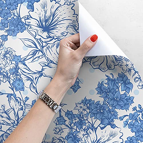 Fotomurale floral autoadhesivo Coloray para tapar imperfecciones de pared 4