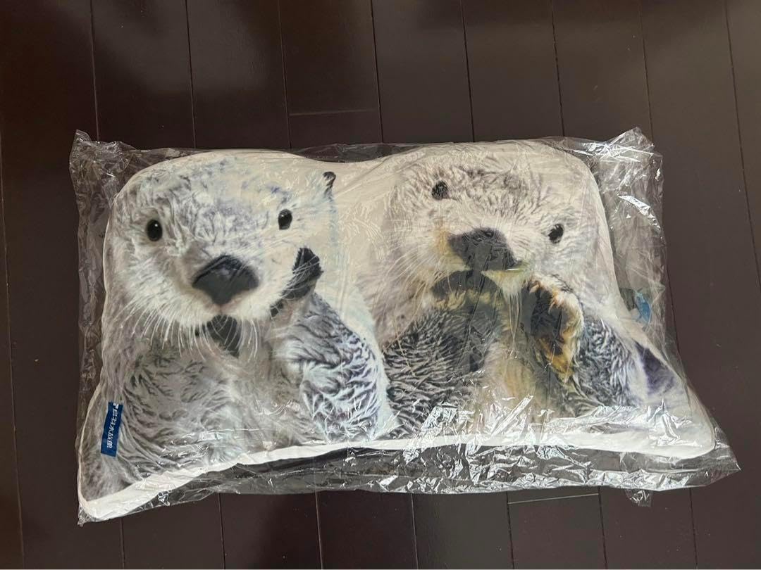 鳥羽水族館 ラッコ メイ キラ クッション 新品】鳥羽水族館 メイちゃん