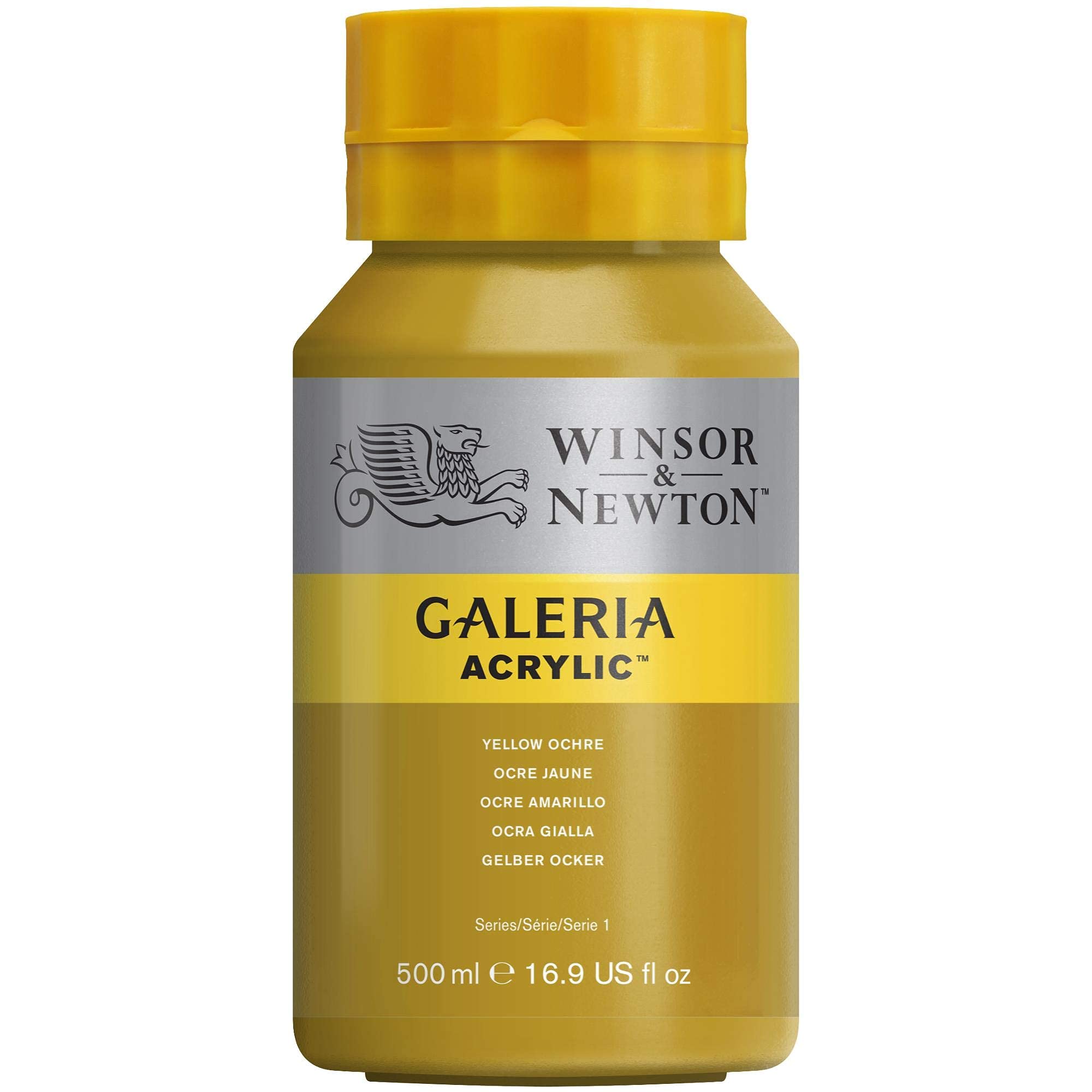 Winsor & Newton Galería - Pintura Acrílica , 60 ml, Amarillo (Yellow Ochre) — view 122