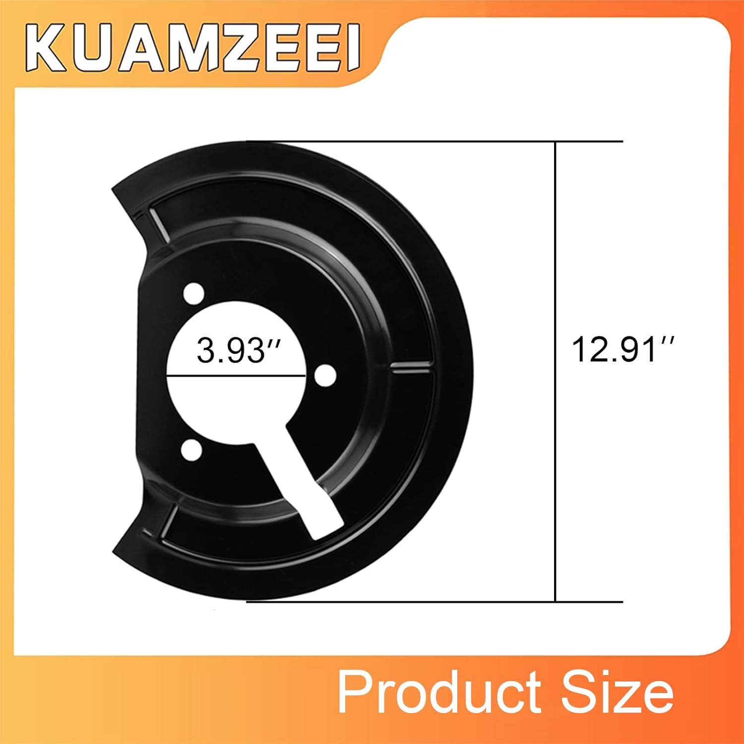924-684 2PCS Front Brake Dust Shields Left Right for Dodge Ram 1500 Pickup 2002-2010,for 2011-2018 Ram 1500 Classic,for 2019 Ram 1500 Classic Replaces#68232018AA 68232019AA