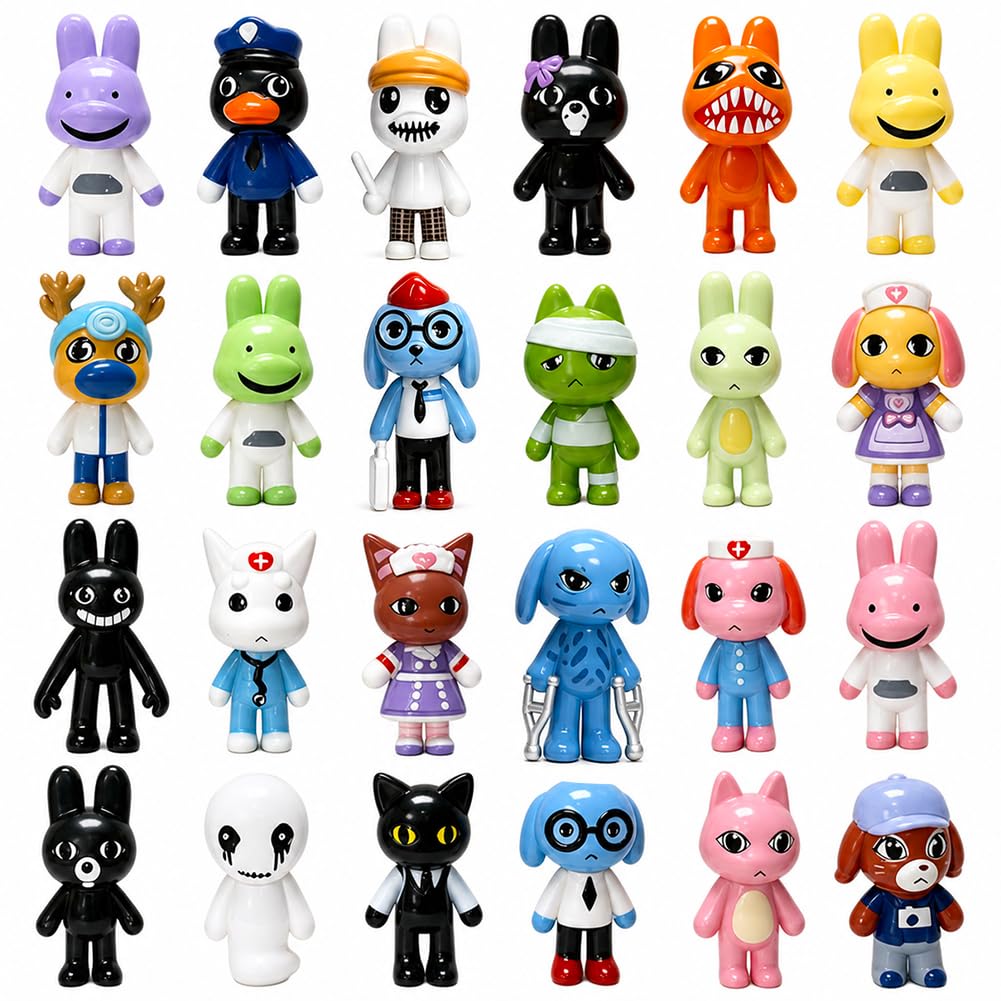 Kouipoie Animal Hospital Action Figures Set(24PCS) — image 1