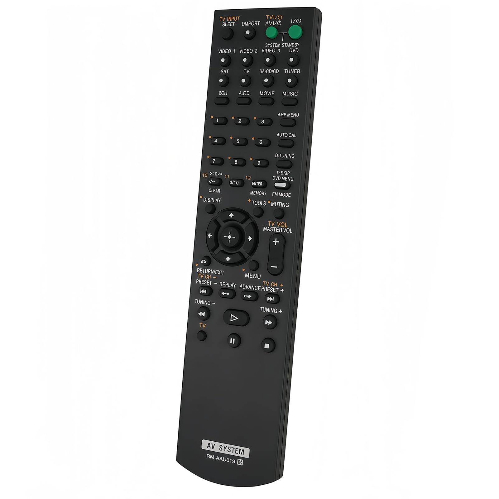 Replaced Remote Control for Sony HTDDW790 RM-AAU014 STR-K700 148009921 STRDG500 Home Theater Audio/Video Receiver AV System