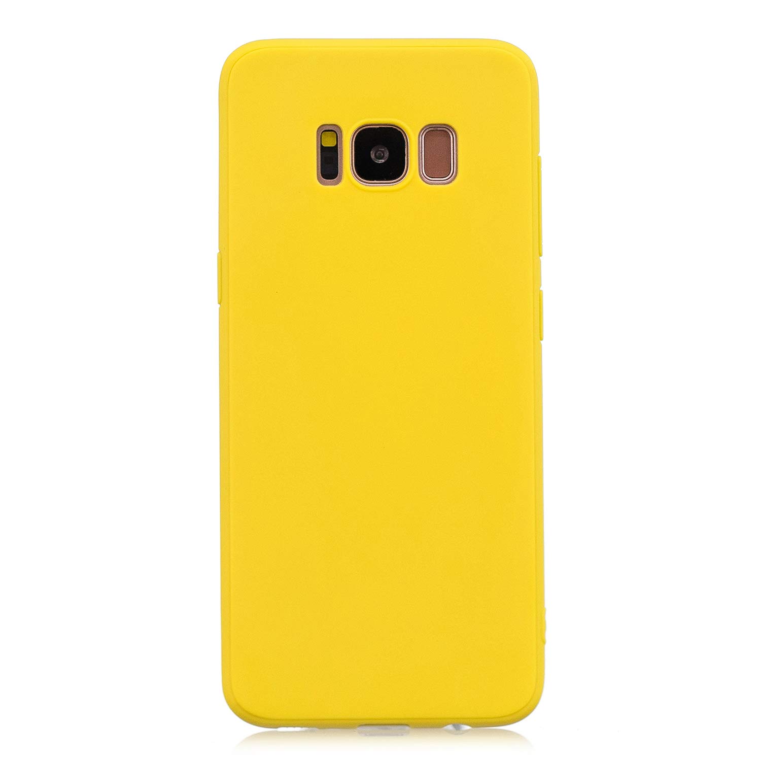 cuzz - Carcasa para Samsung Galaxy S10 Plus+(1 Protector de Pantalla de Cristal Templado) Color sólido Premium Flexible de Silicona TPU y Funda Delgada y Antideslizante, Color Negro — view 24