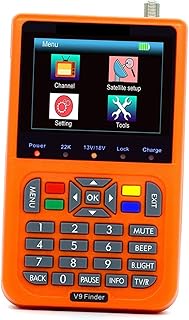 Digital Satellite Signal Meter Digital Satellite Finder V9 Finder LCD Satellite Finder Digital Satellite Signal Finder Meter Satellite Meter Satellite Finder With 3.5 inch LCD Digital Display for TV a