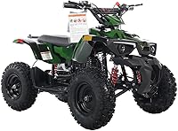 Vista 4 de X-PRO Bolt 40cc ATV 4 ruedas 40cc ATV Quad Quad (camuflaje verde)