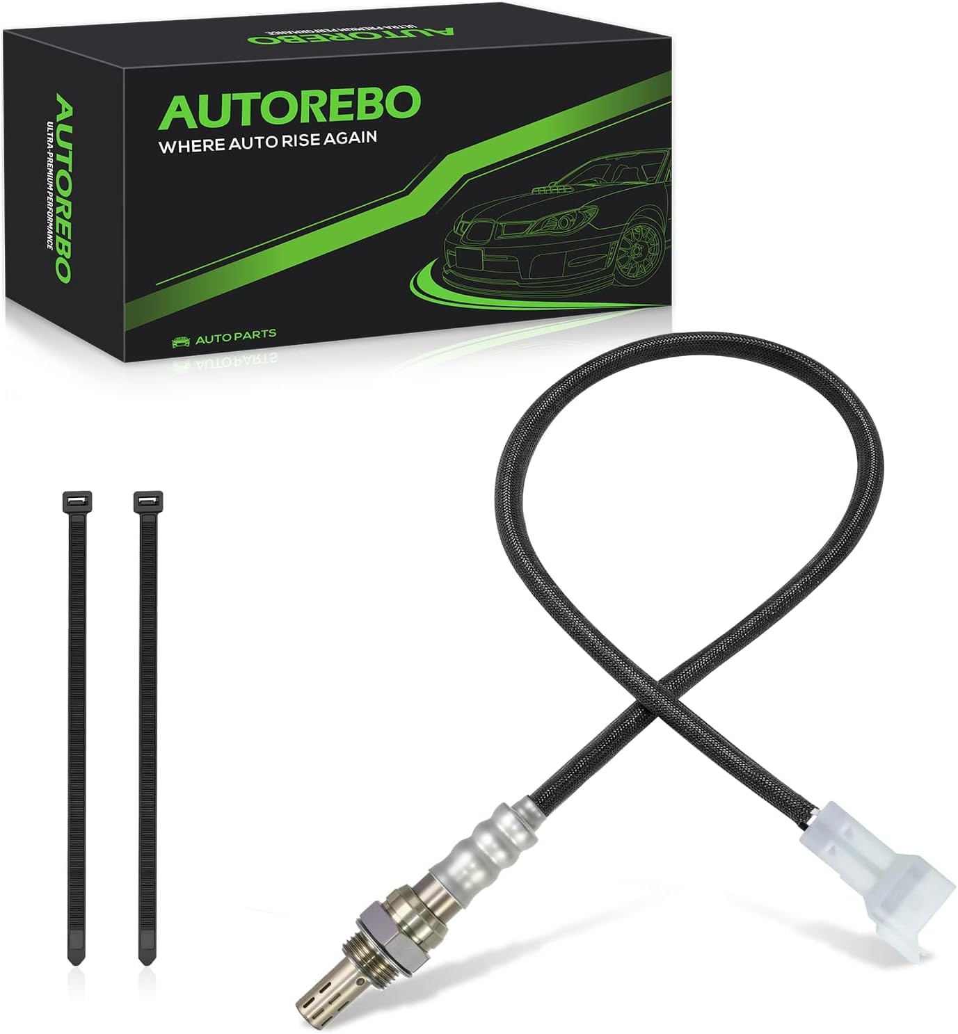 O2 Oxygen Sensor Downstream B1S2 Compatible with Chevrolet Metro Tracker & Geo Metro & Suzuki Swift Vitara # 250-24335 350-34243 25024335 35034243 234-4648 2344648 18213-65D21 18213-86G11 18213-65H00