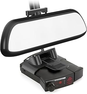Radar Detector Mount, Car Radar Detector Rearview Mirror Rod Bracket, Compatible with Valentine V1 Radar Detector, Easy to Install (Upgraded Version)