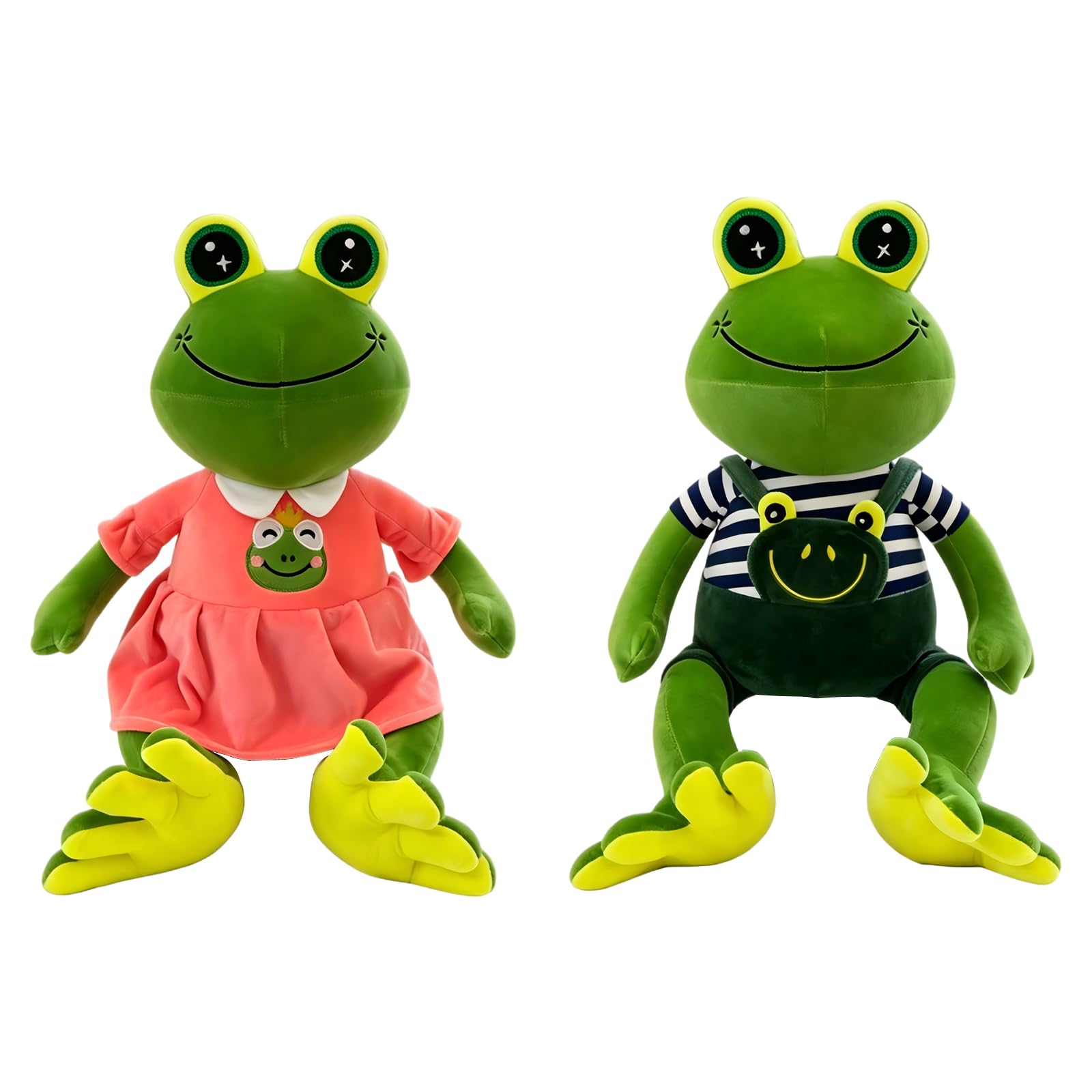 Kuscheltier Plüschtiere Kuscheltiere Plushie Plüschtier Stofftier Stofftier Aus Weichem Plüsch 1 Paar Frosch Prinz Und Prinzessin Kuschhelpuppe Für Kinder & Erwachsene, Tolle Geschenkidee