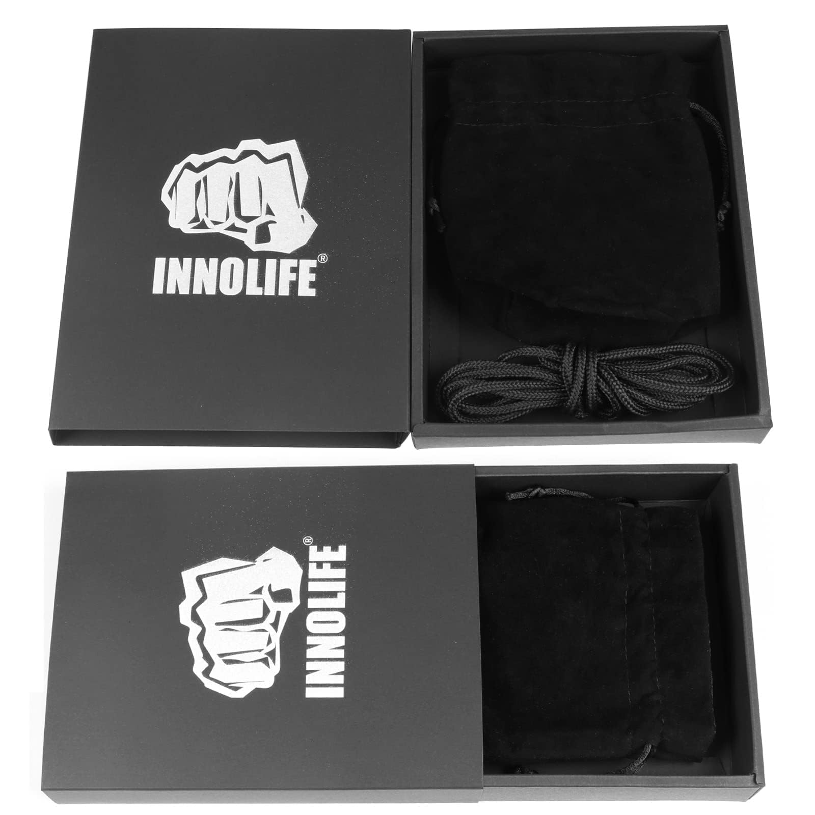 INNOLIFE Sacco Da Boxe Palla Riflessi - Allenamento Pendolo Per Boxe, Kickboxing, MMA (Già Riempito)